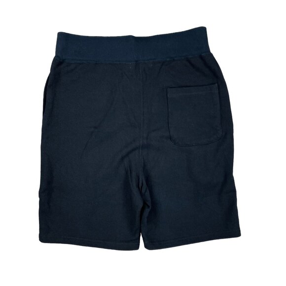 BAPE Shark Sweat Shorts Black | A Bathing Ape - Picture 2 of 3